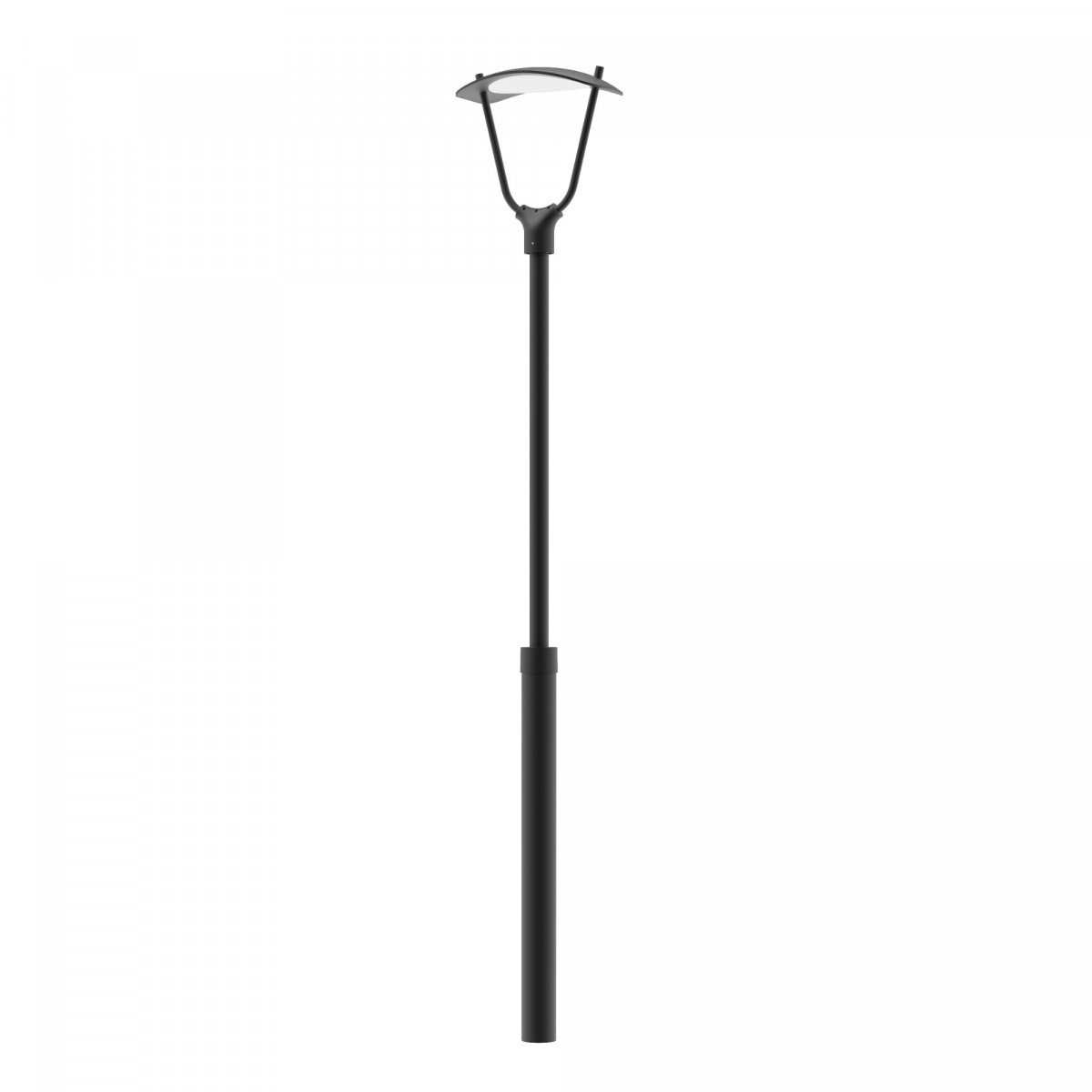 Lampe extérieure Bern Lanterne aluminium noir moderne