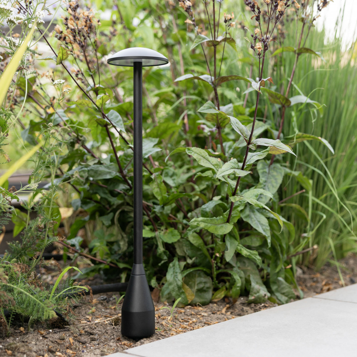 Noir Jazzy lampe de jardin small aluminium IP65