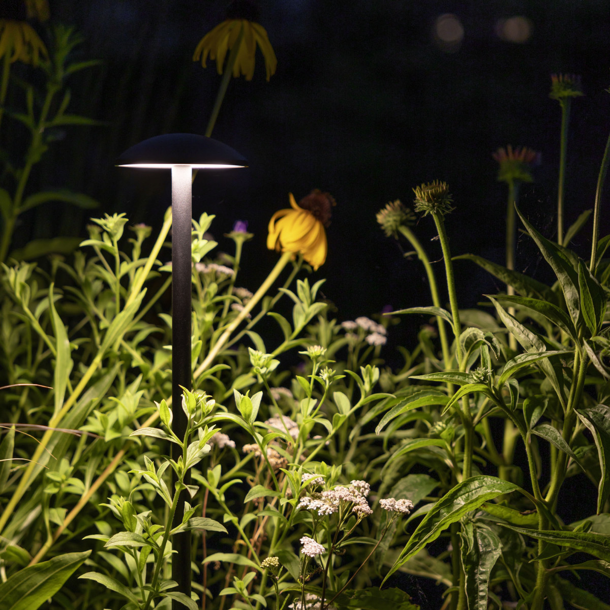 Noir Jazzy lampe de jardin small aluminium IP65