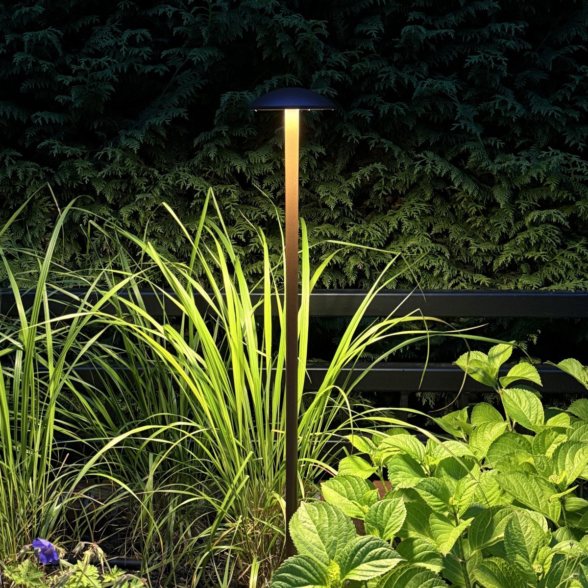 Noir Jazzy lampe de jardin small aluminium IP65