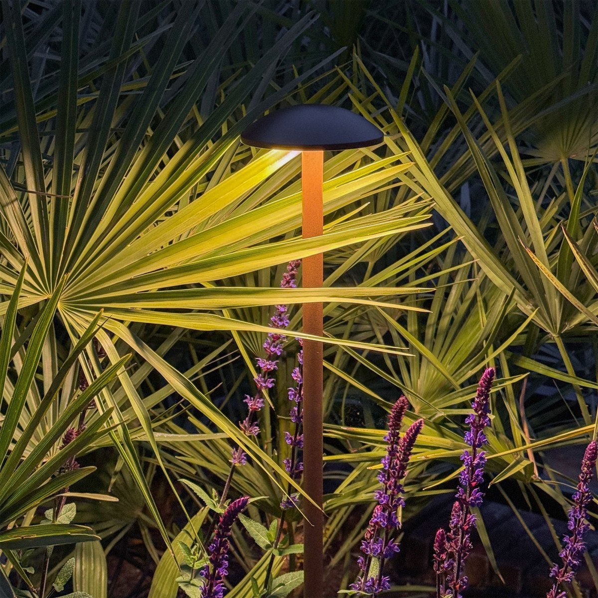 Corten Jazzy lampe de jardin small aluminium IP65