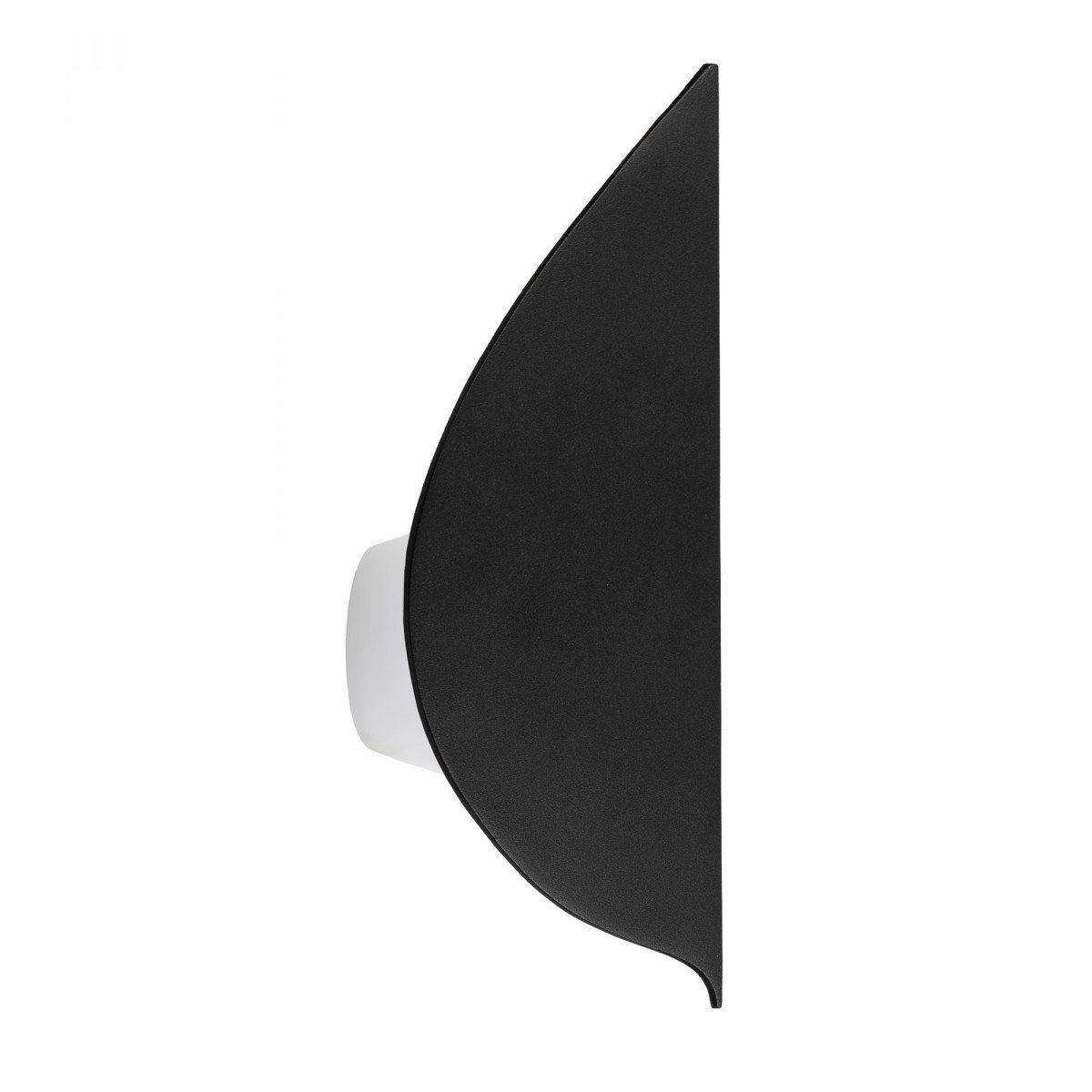 Applique extérieure Leaf noire aluminium moderne