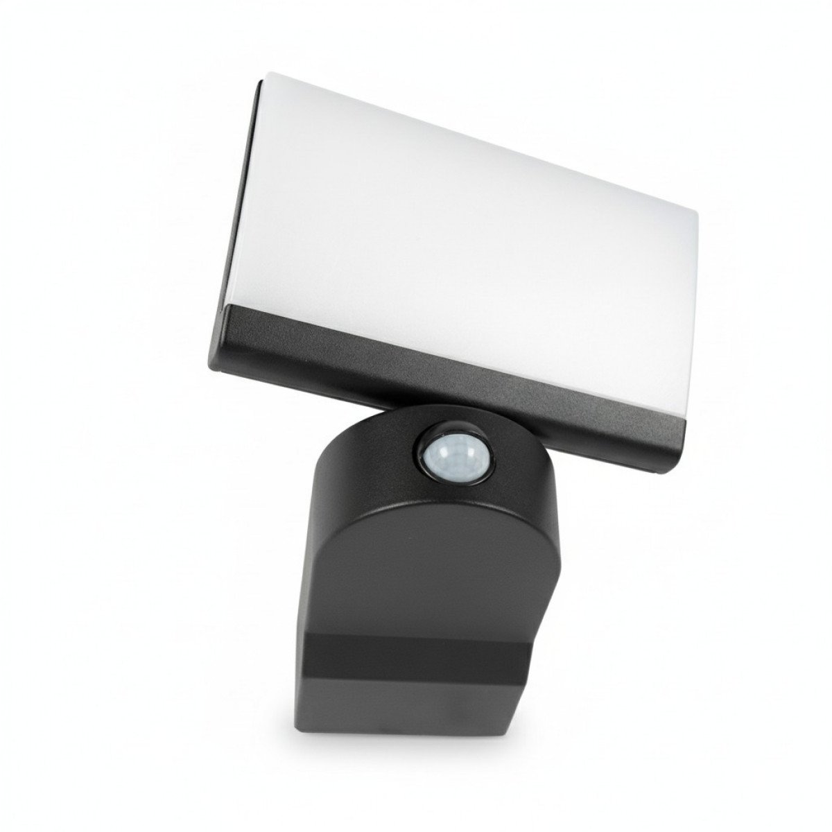 Lampe extérieure Ceva noire aluminium avec capteur