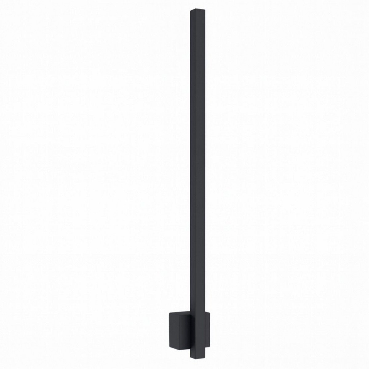 Applique murale verticale Bar noire aluminium moderne