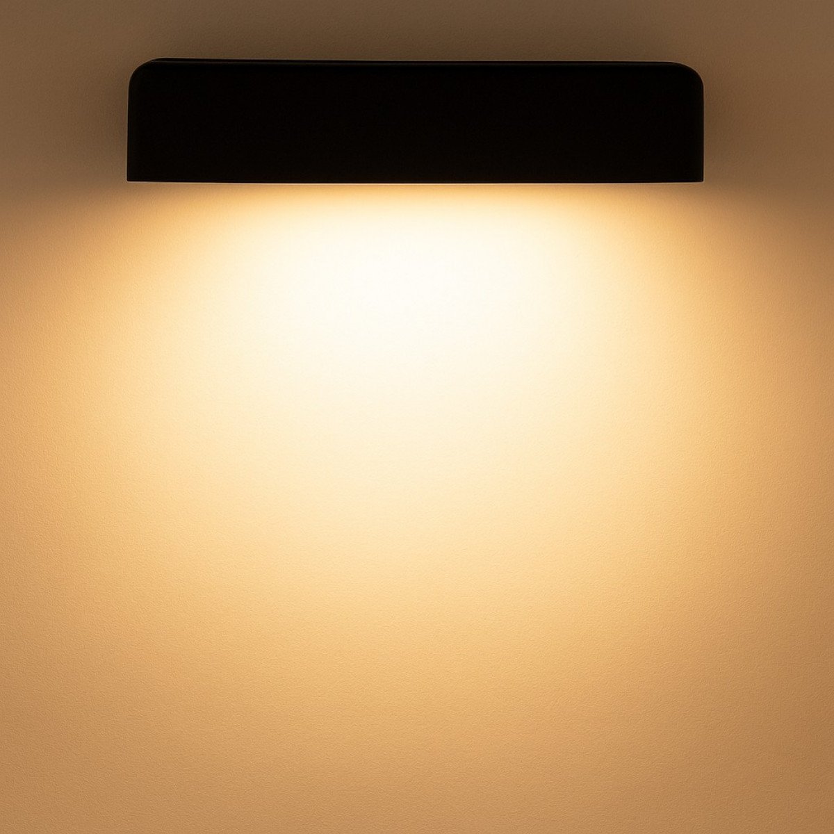 Lampe extérieure Warwick Applique murale noire aluminium moderne