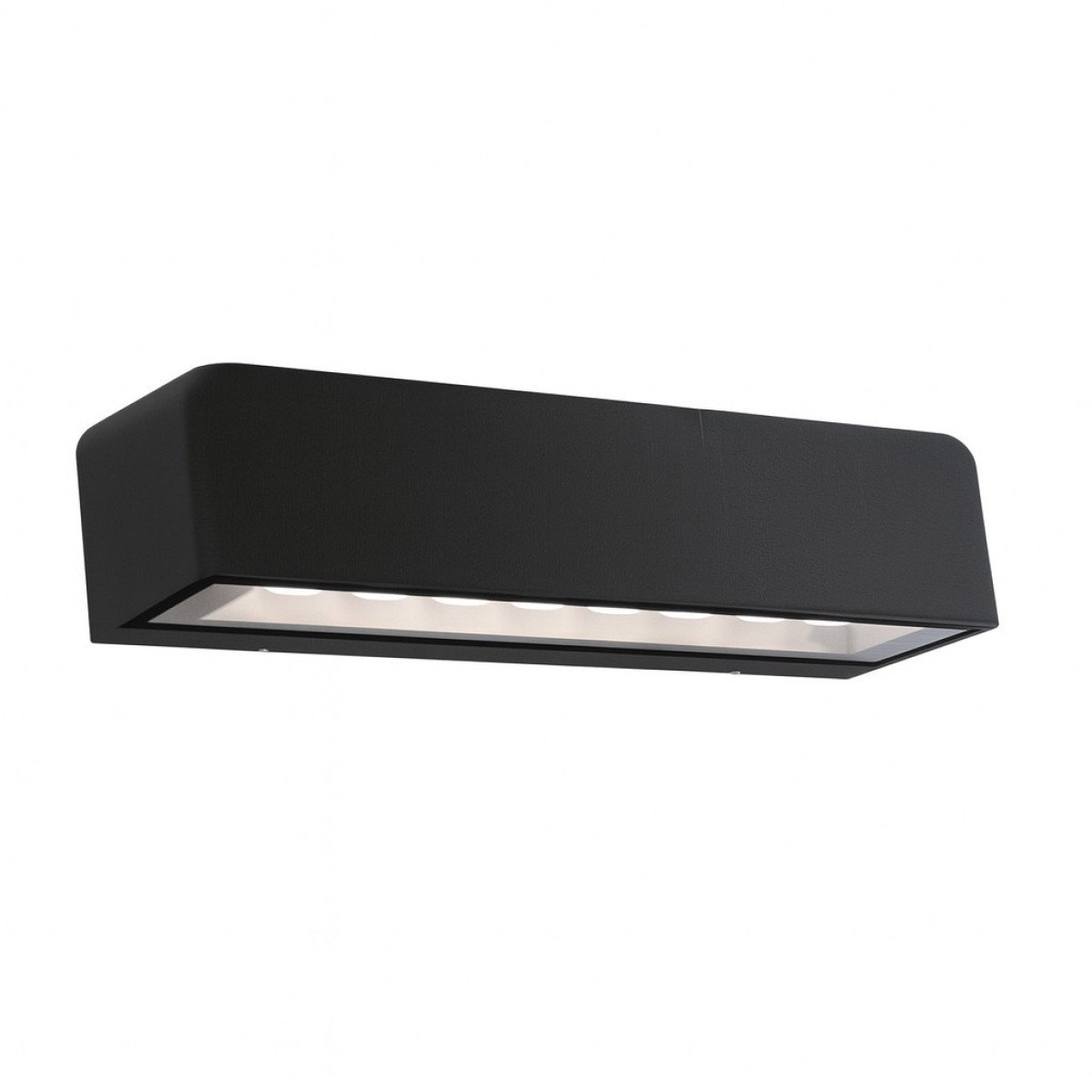 Lampe extérieure Warwick Applique murale noire aluminium moderne