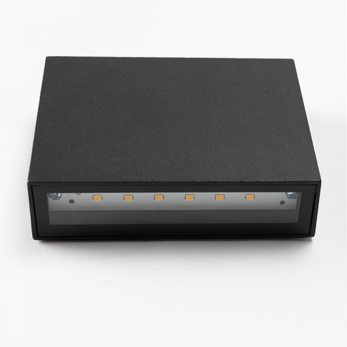 Lampe extérieure Nelson Up & Down applique noire aluminium moderne