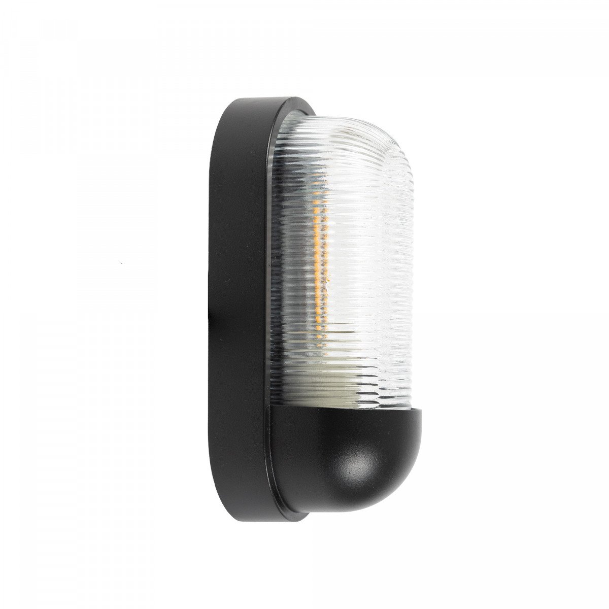 Lampe extérieure Bullet applique noire aluminium moderne