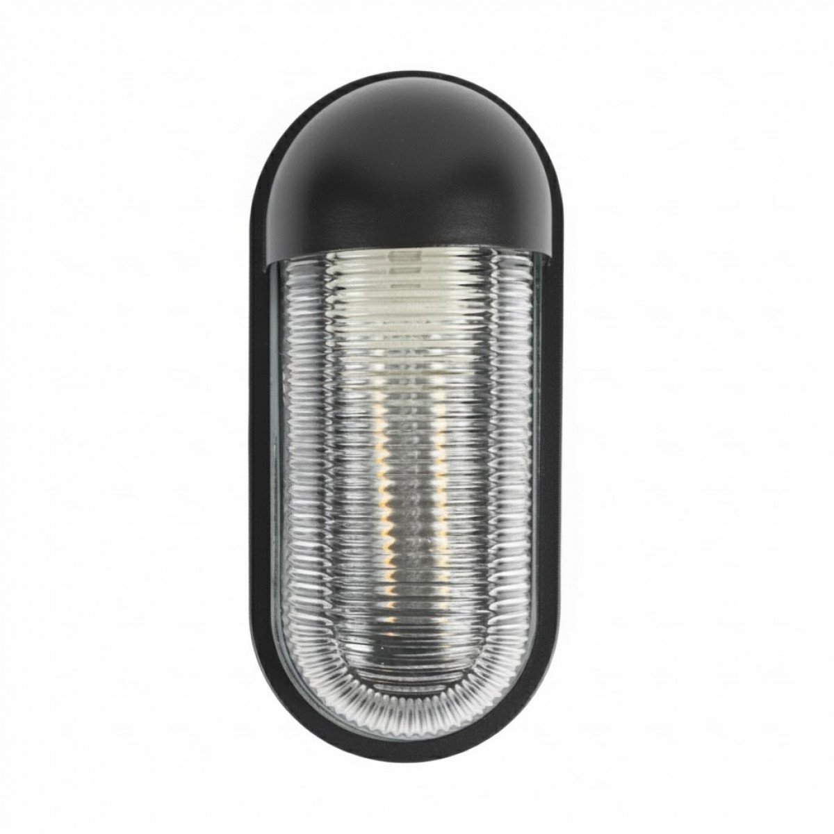 Lampe extérieure Bullet applique noire aluminium moderne