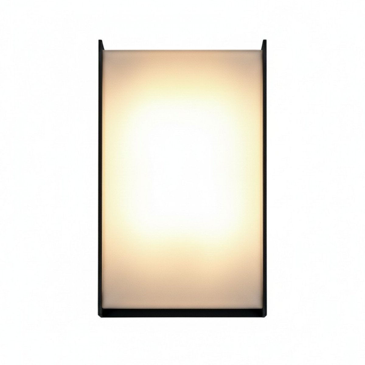 Lampe extérieure Lincoln applique noire aluminium moderne