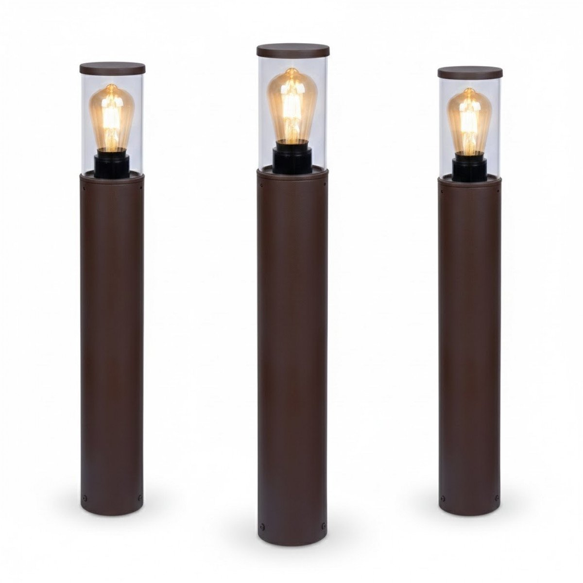 Lampe extérieure Brunswick lampe de jardin aluminium noir