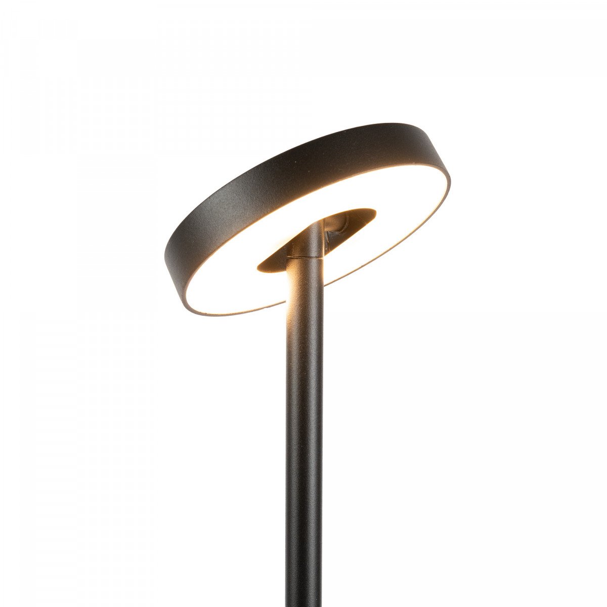 Lampe extérieure inclinable Tyra lampe de jardin noire aluminium moderne