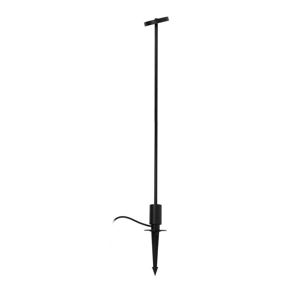 Lampe extérieure inclinable Tyra lampe de jardin noire aluminium moderne