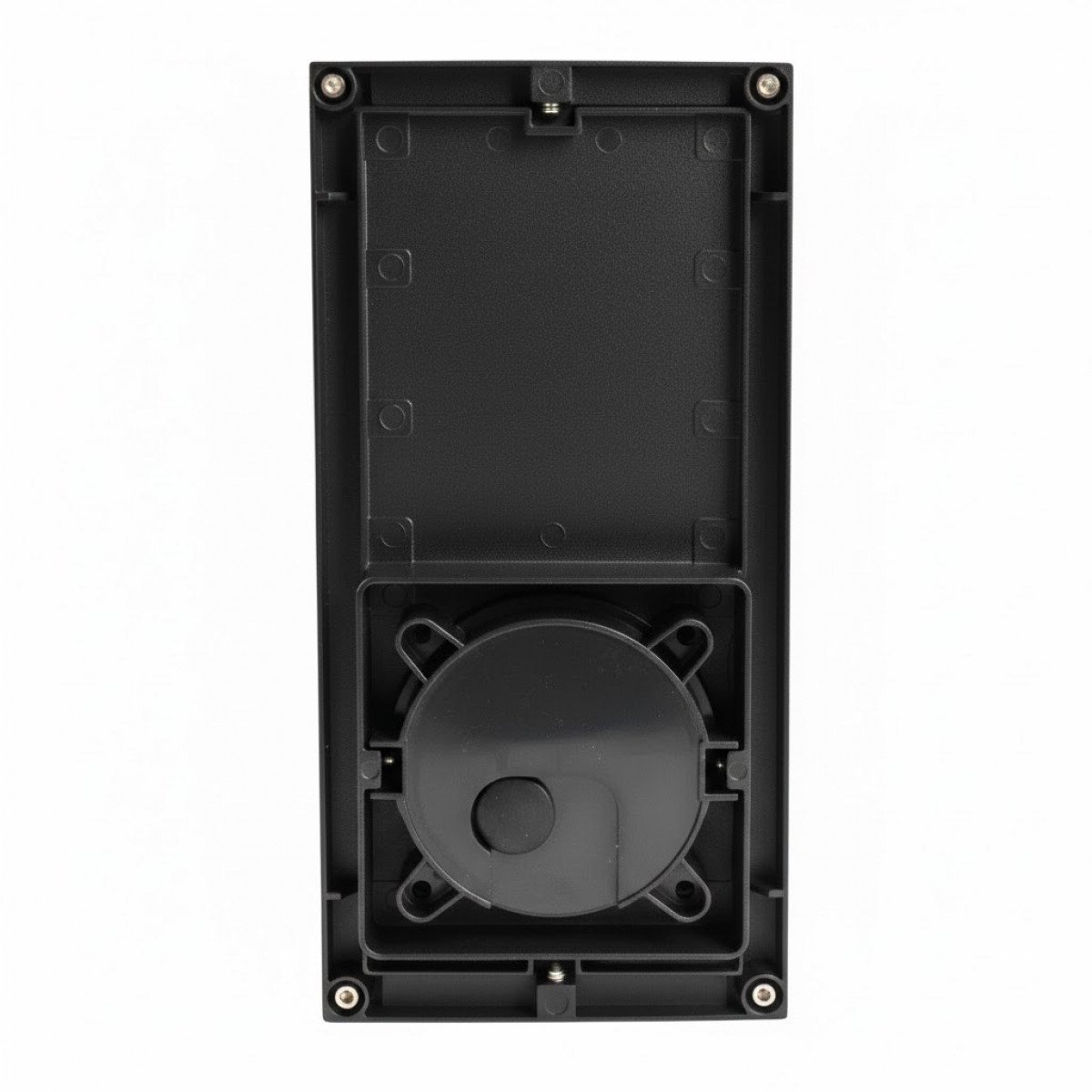 Luminaire extérieur Toledo applique murale aluminium noir sobre