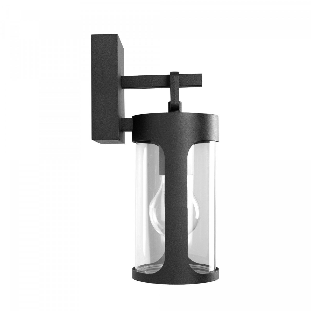 Éclairage extérieur applique Zaragoza noir aluminium