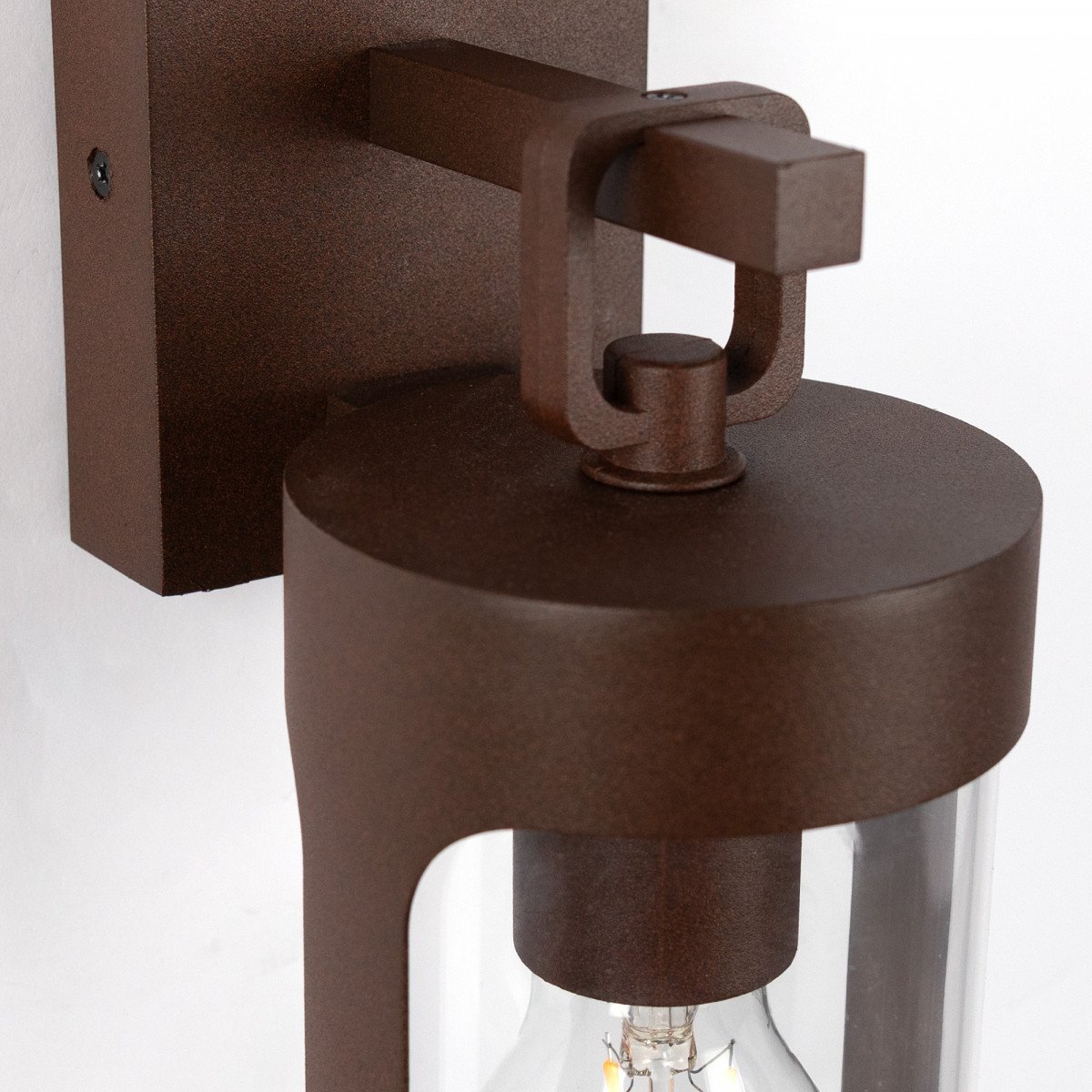 Éclairage extérieur applique Zaragoza corten aluminium