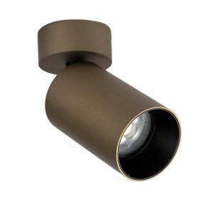 Éclairage intérieur – lampe de plafond Mila bronze aluminium moderne