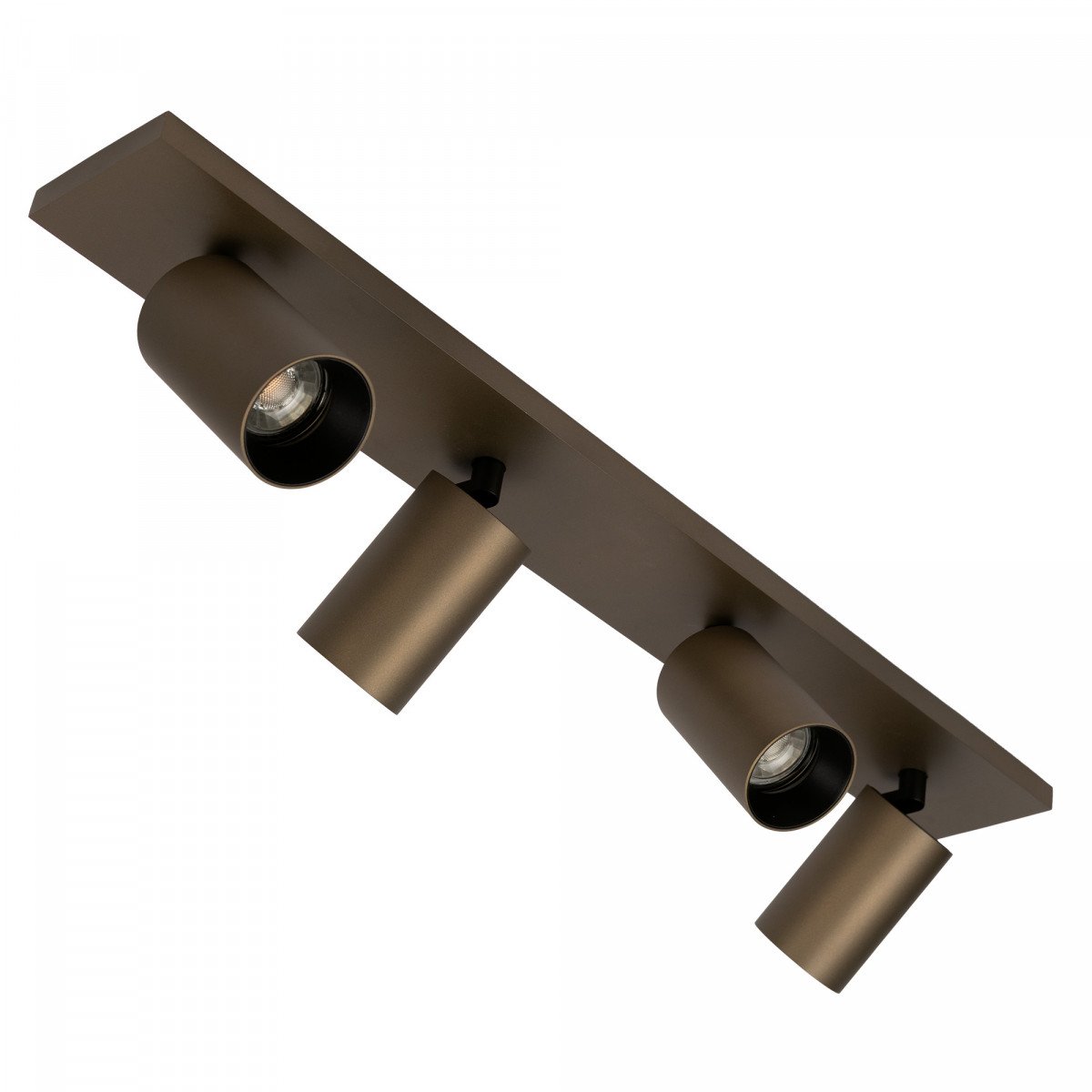 Éclairage intérieur Mila 4 spot en saillie bronze moderne
