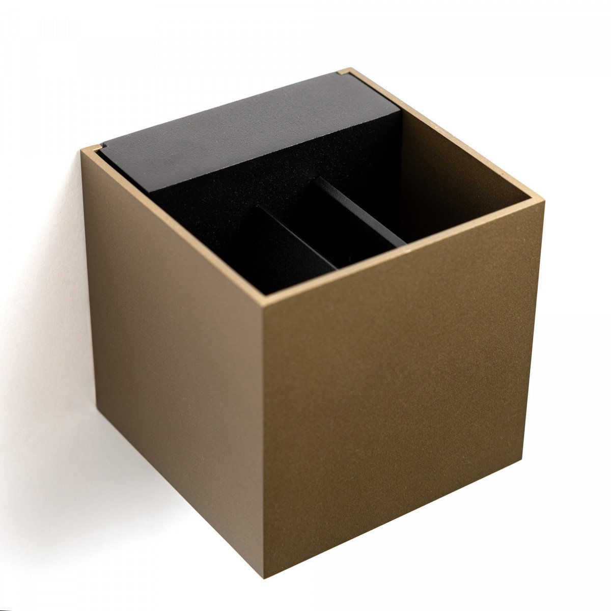 Éclairage intérieur applique murale Shift bronze moderne