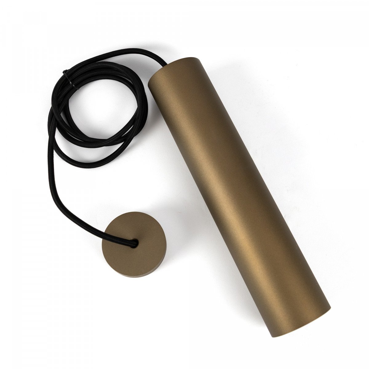 Éclairage intérieur Suspension Cylin bronze moderne