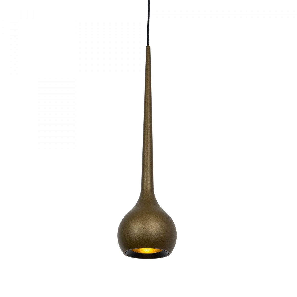 Lampe intérieure Lynea suspension bronze aluminium moderne