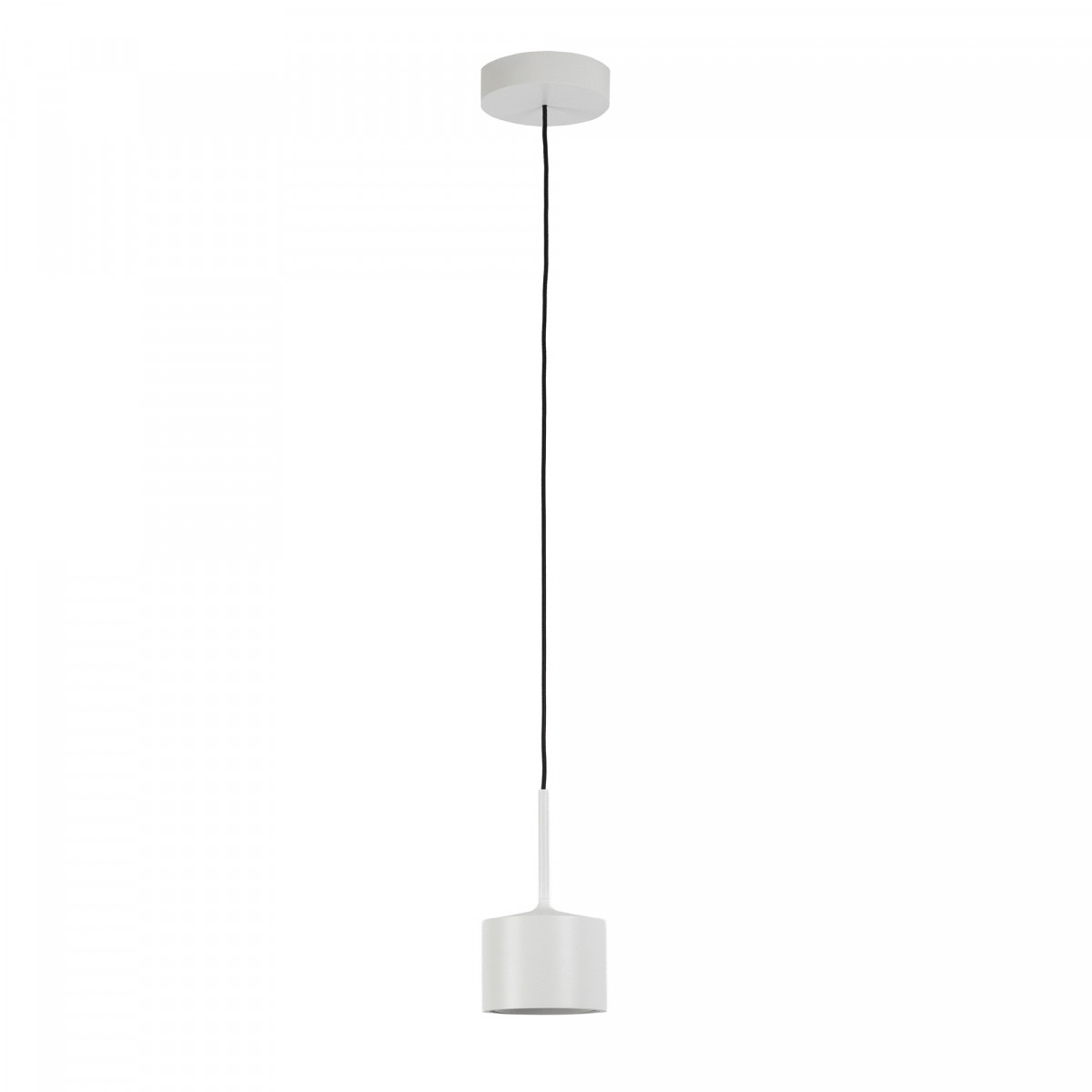 Lampe d’intérieur suspension June blance aluminium moderne