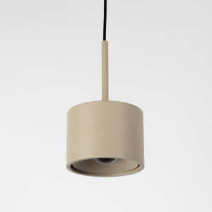 Lampe intérieure, lampe design, moderne, cylindrique, rond, épuré, subtil, lentille en verre, downlight, intemporel