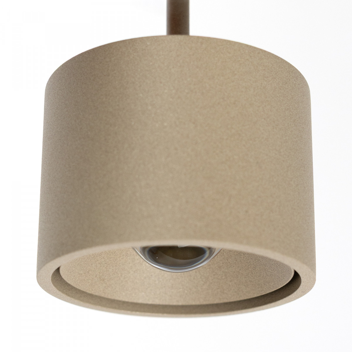 éclairage intérieur june suspension champagne moderne 3 lumières