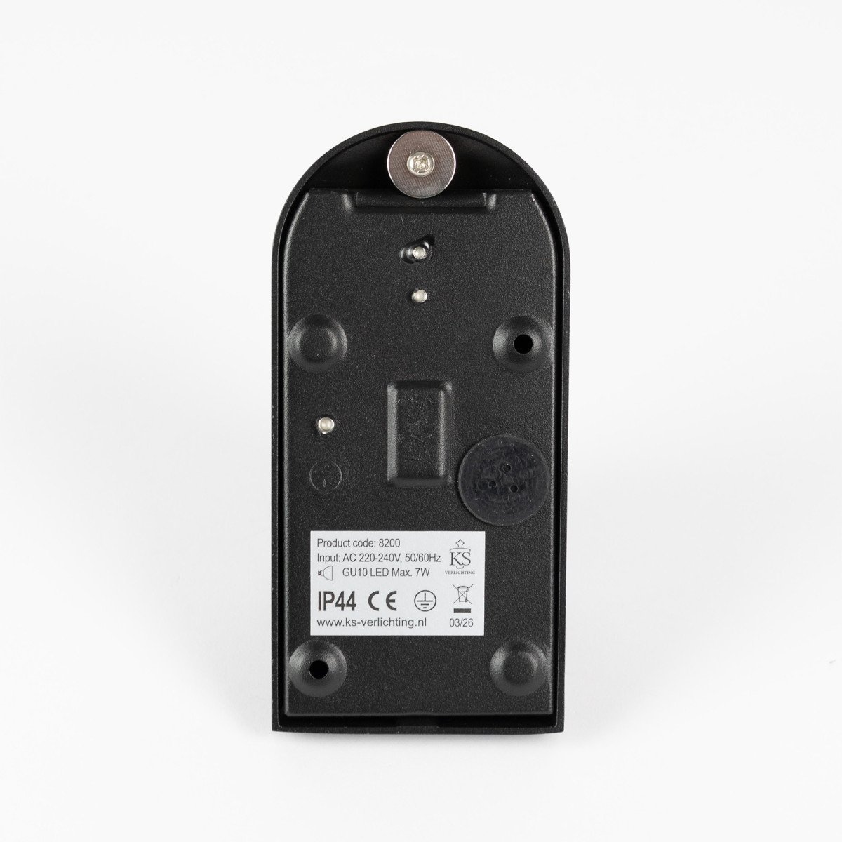 Lampe d'extérieur Alan Applique noir moderne aluminium