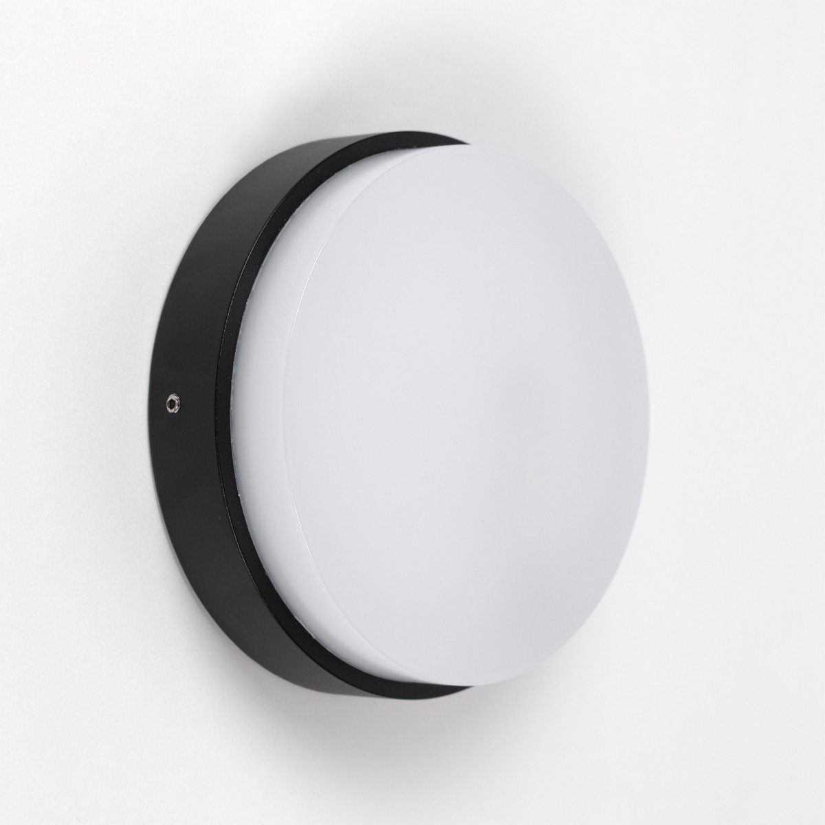 Lampe d'extérieur Cedric applique murale noire en aluminium moderne