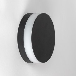Lampe d'extérieur Finley applique murale noire moderne aluminium