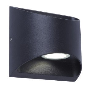 Lampe d'extérieur Reno applique murale Up & Down noire