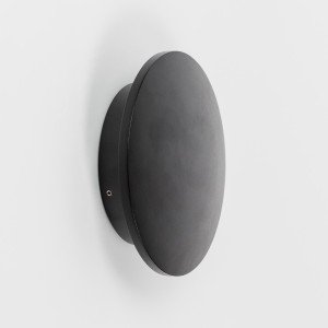Lampe d'extérieur Eclips applique murale Small noire aluminium moderne