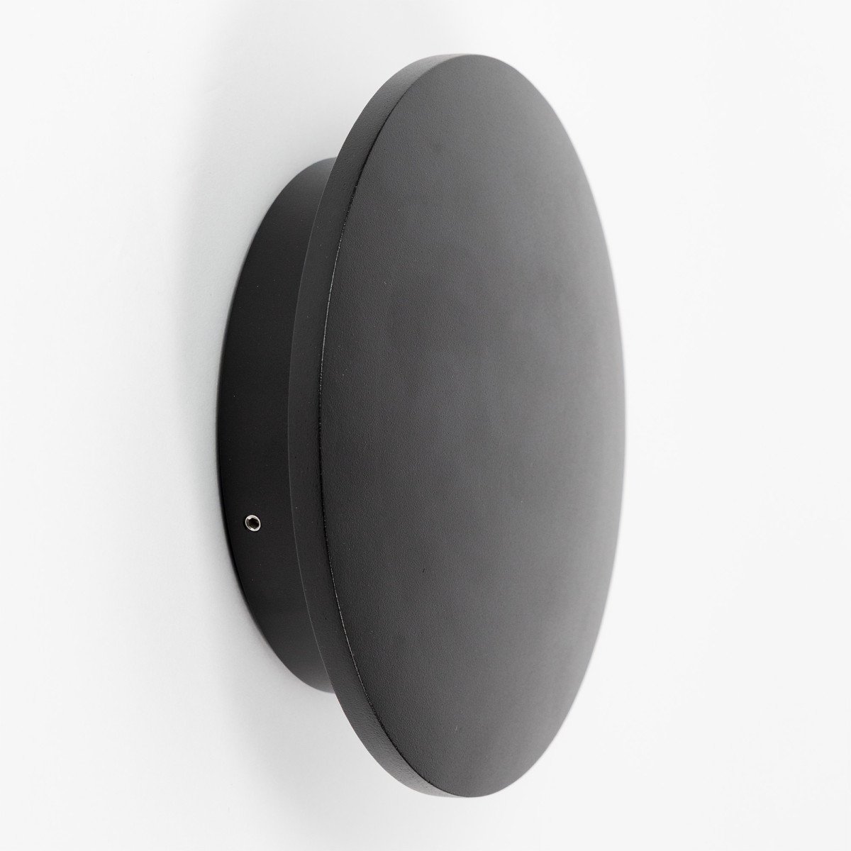 Lampe d'extérieur Eclips applique murale Moyen noire aluminium moderne