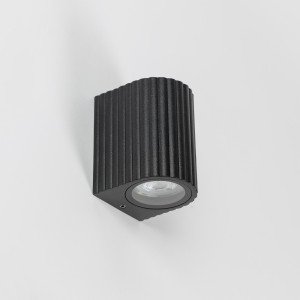 Lampe d'extérieur Oscar applique murale noire GU10 moderne