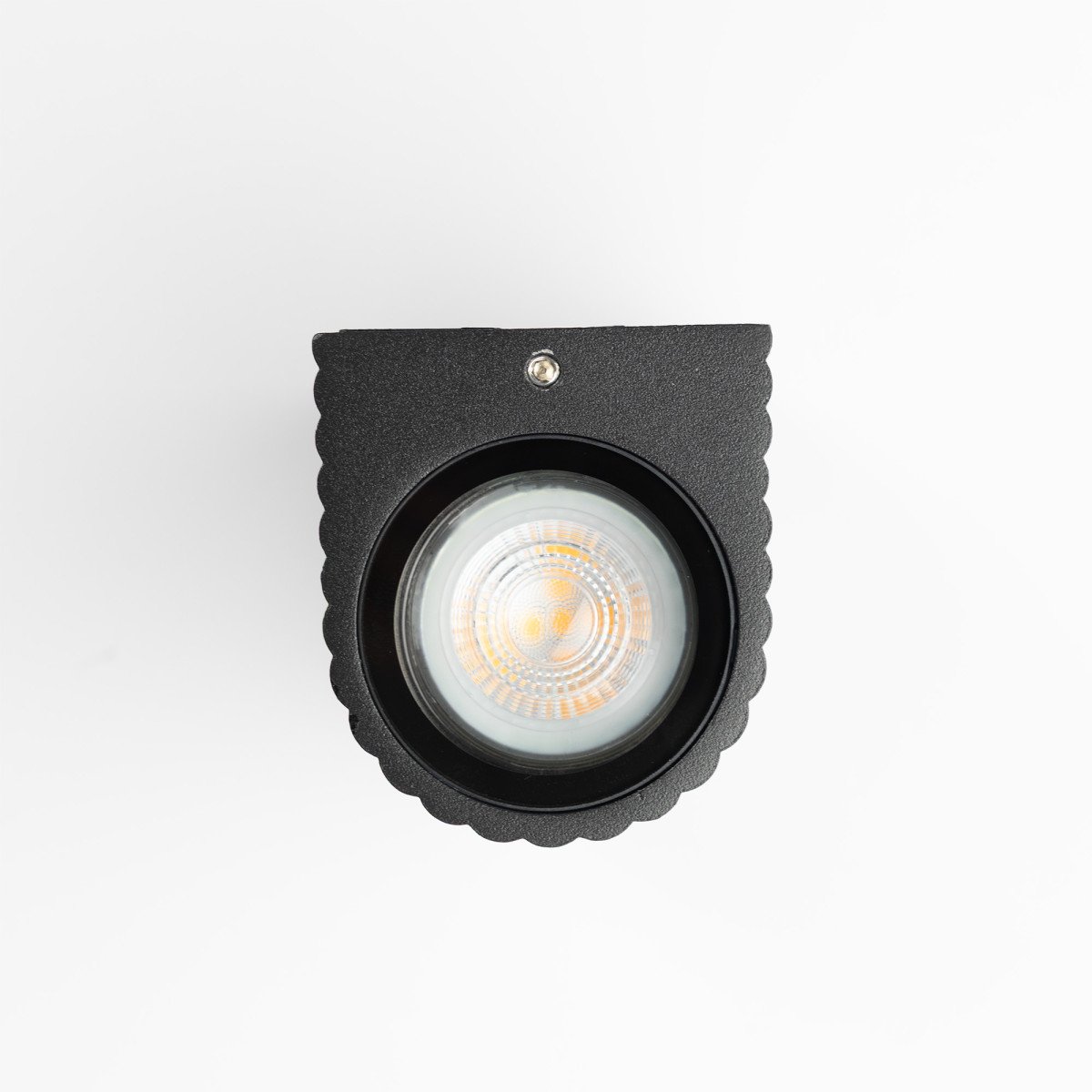 Lampe d'extérieur Oscar applique murale up et down noire GU10 moderne
