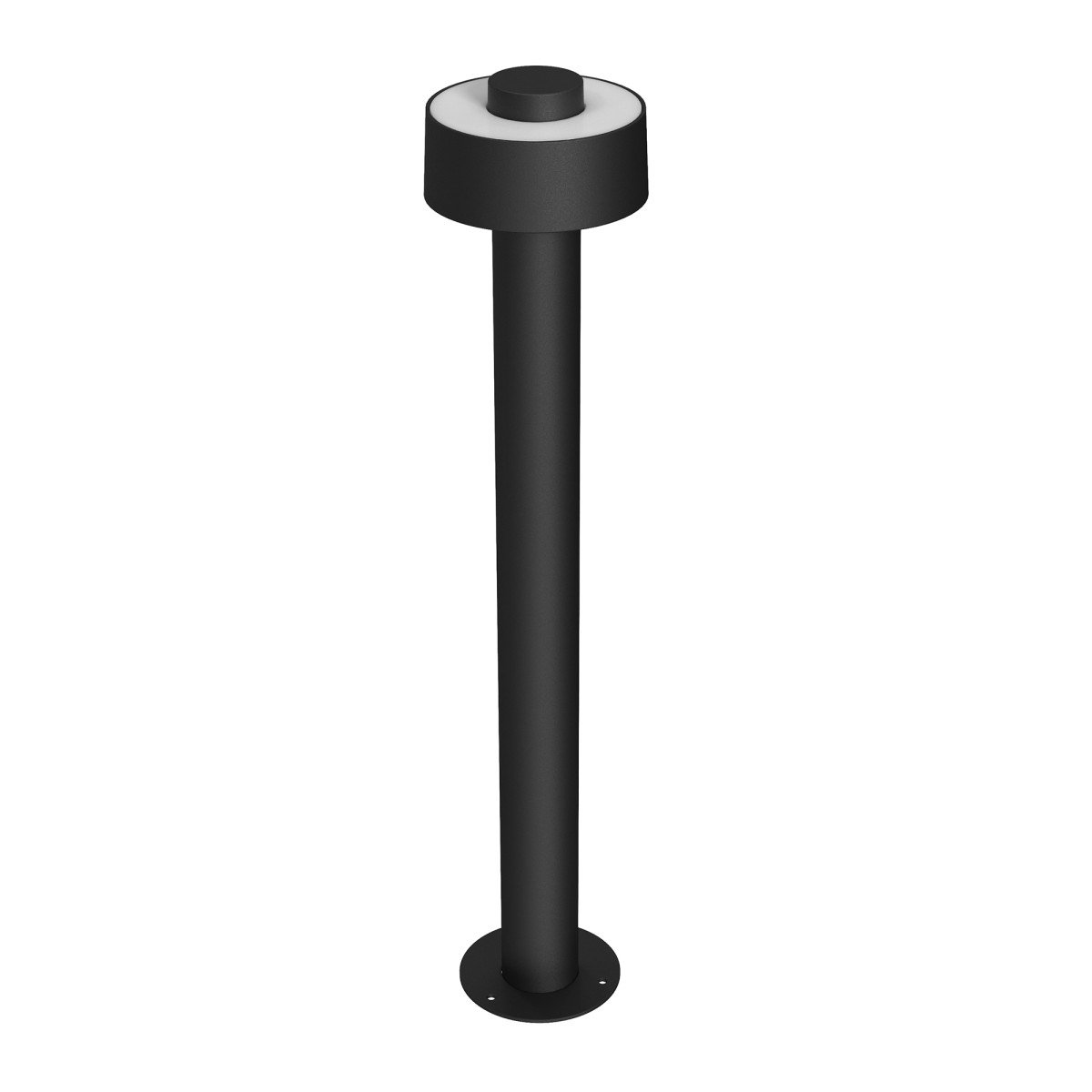 Éclairage extérieur Lewis lampe de jardin noire 60 cm