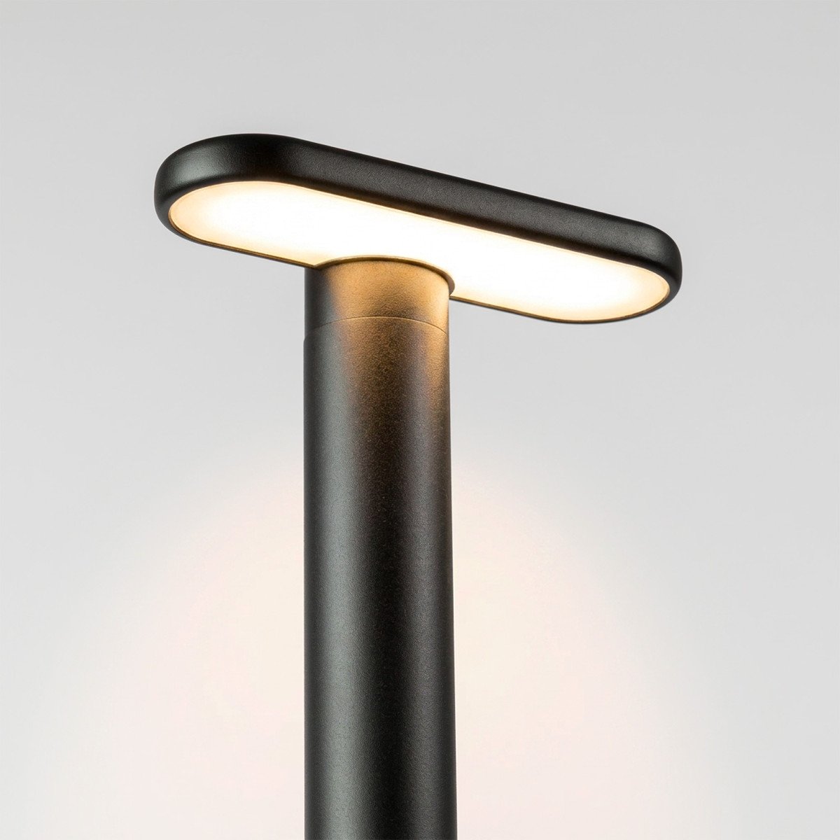 Éclairage extérieur Lewis lampe de jardin noire 60 cm