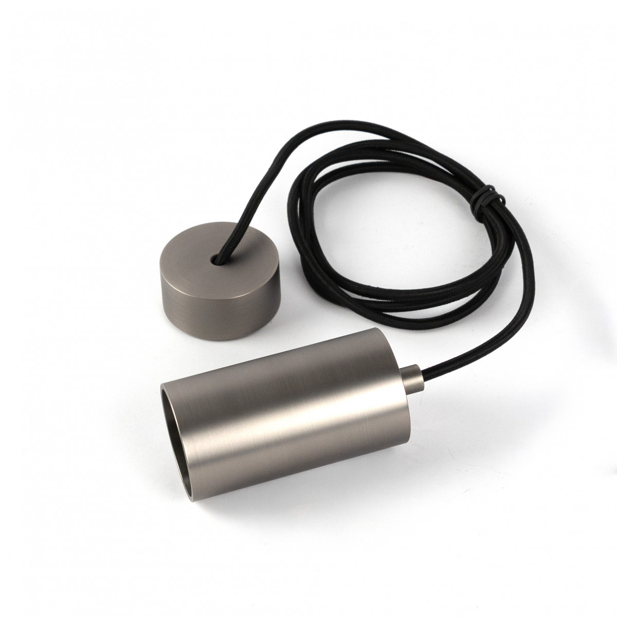 Lampe intérieure Luxum suspension gun metal aluminium moderne