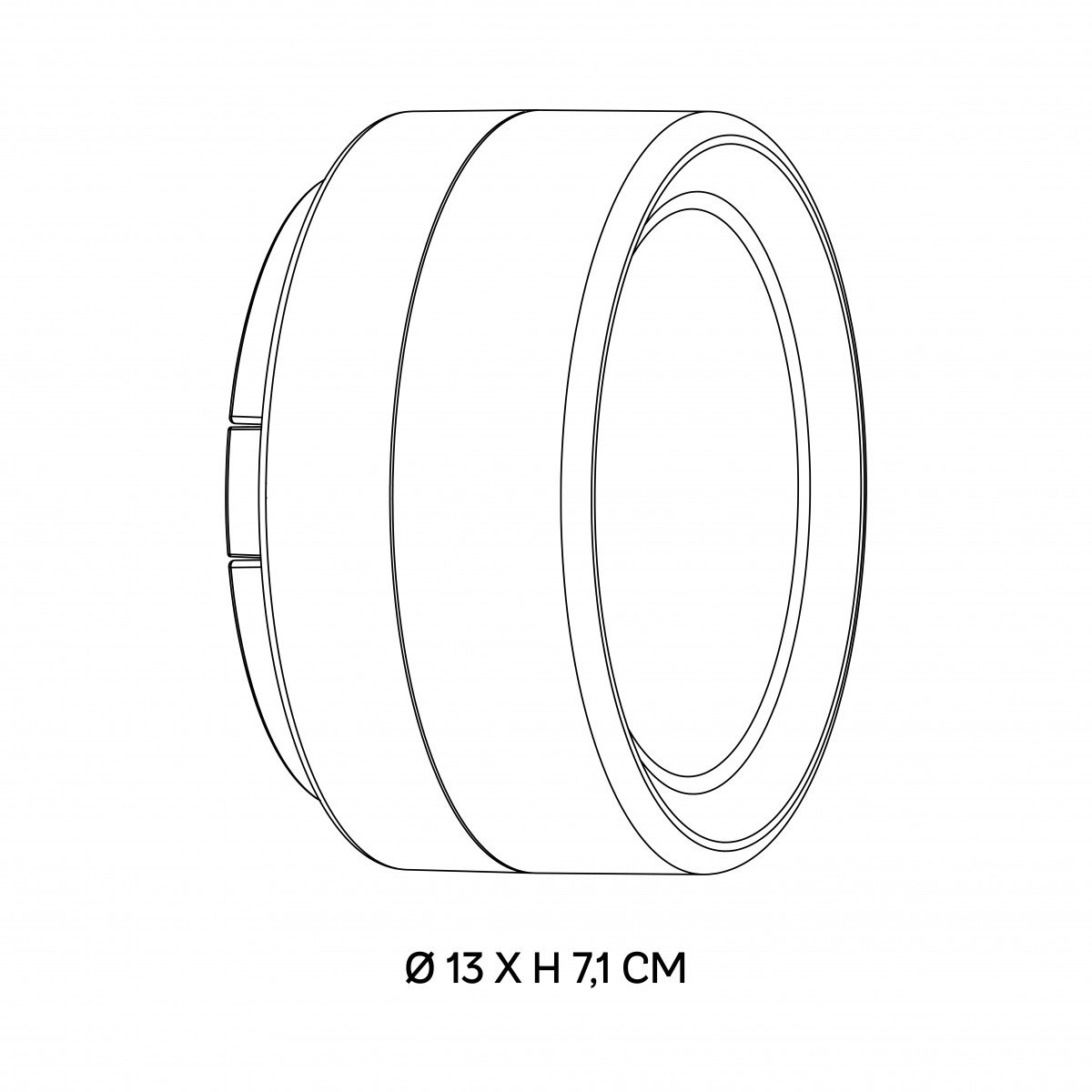 Lampe intérieure Mason applique murale plafonnier noir