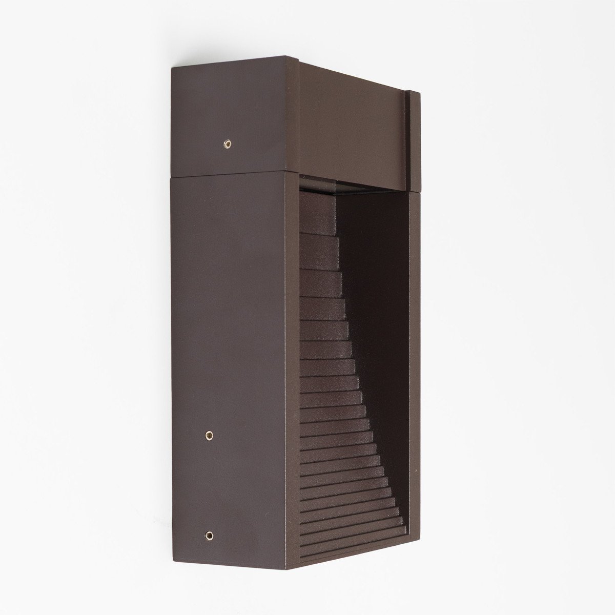 Éclairage extérieur applique murale Ridge brun-noir