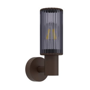 Éclairage extérieur applique murale Sablon brun-noir
