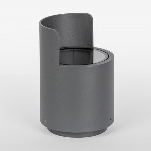 lampe extérieure spot on spot de sol anthracite moderne
