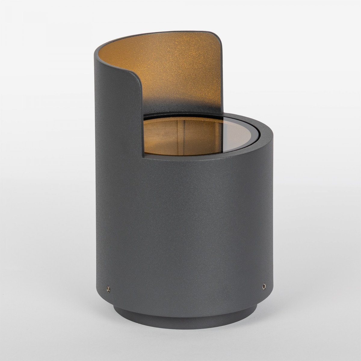 lampe extérieure spot on spot de sol anthracite moderne