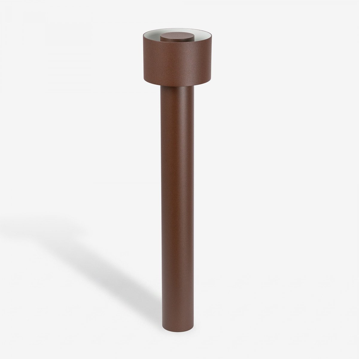 lampe extérieure leeds lampe de jardin corten aluminium moderne