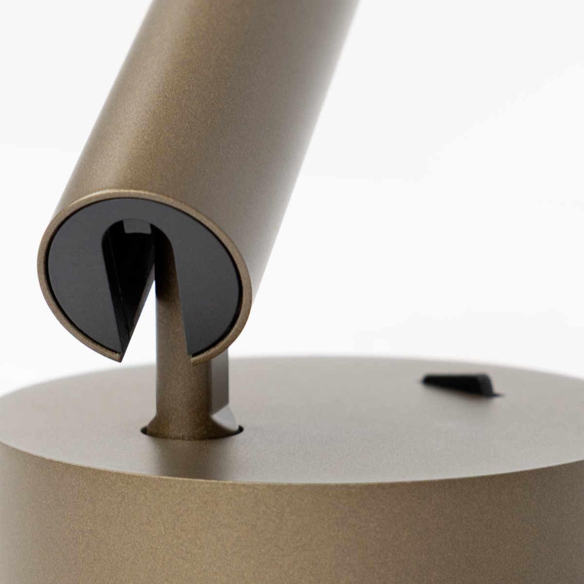Spot mural bronze aluminium directionnel USB