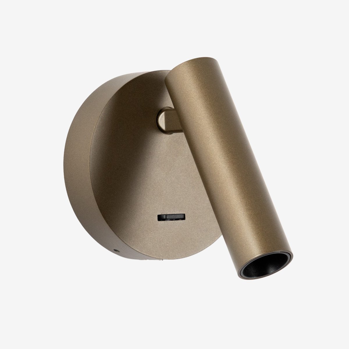 Spot mural bronze aluminium directionnel USB