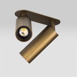 Éclairage intérieur Vigo spot encastrable 2 lumières bronze