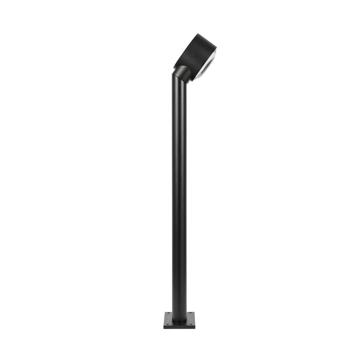 Lampe extérieure Scope lampe de jardin noire aluminium lentille convexe
