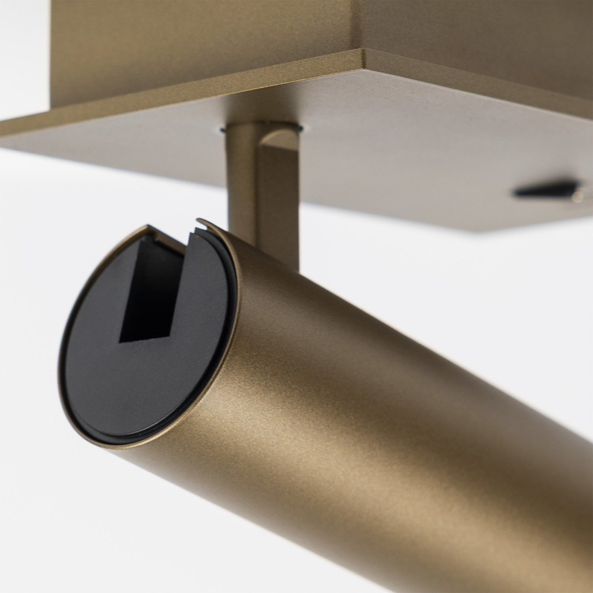 Éclairage intérieur Elias lampe de chevet bronze orientable